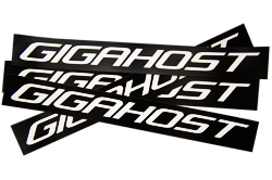 Gratis Gigahost stickers!